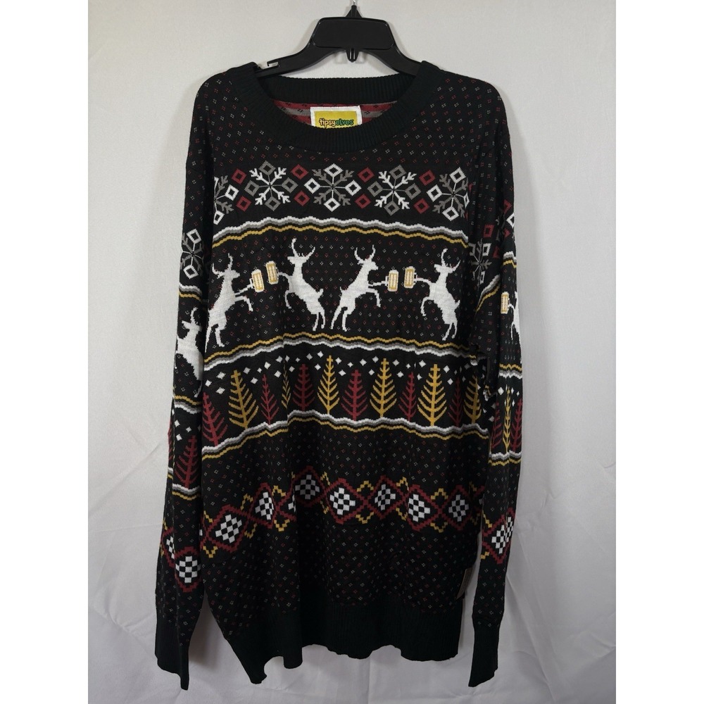 Tipsy Elves sweater size 2xl pullover crew neck holiday christmas